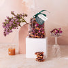 Salted Caramel, Rose Petal & Dark Chocolate Peanut Brittle