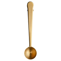 Gold Coffee Spoon & Clip