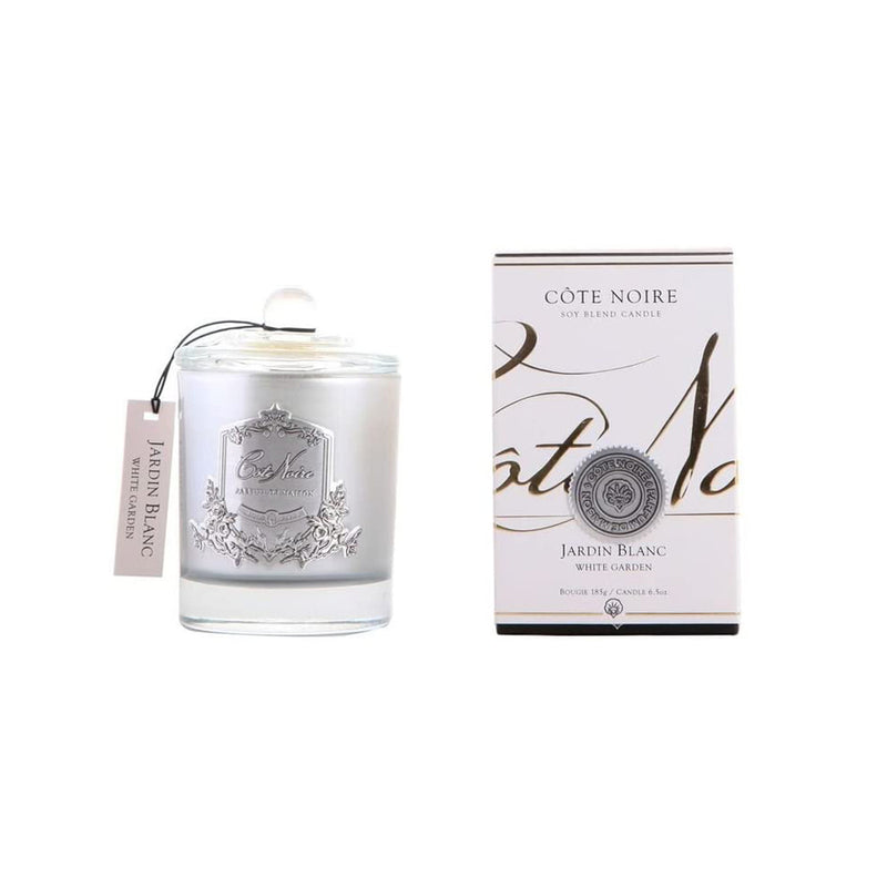 White Garden Soy Blend French Candle 75g
