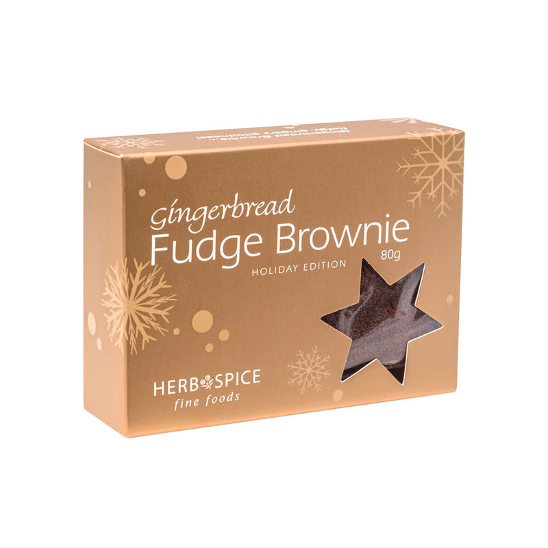 Gingerbread Fudge Brownie